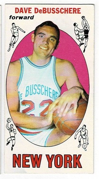1969 Topps Basketball #85 Dave DeBusschere - New York Knicks RC